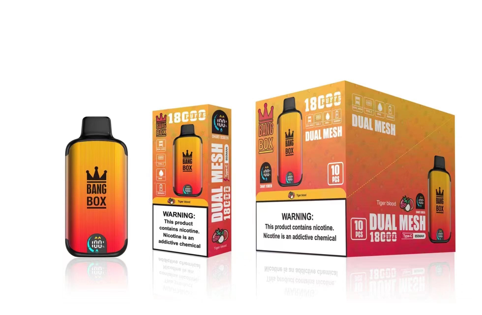tigers blood disposable vape 10pcs Bang Box BX5 18K Puffs Disposable Vape – Zen Vape Store