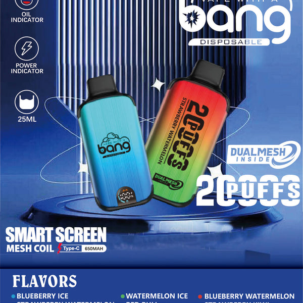 10pcs Bang B4 20K Puffs Disposable Vape