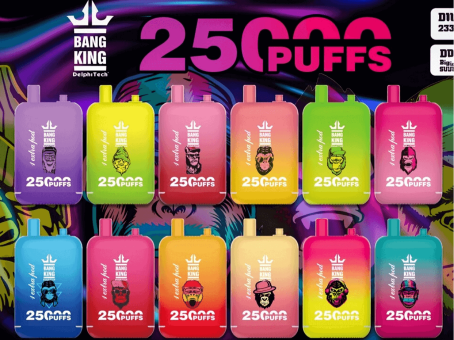 10pcs Bang King B7 25K Puffs Disposable Vape – Zen Vape Store 10pcs Bang King B7 25K Puffs Disposable Vape – Zen Vape Store